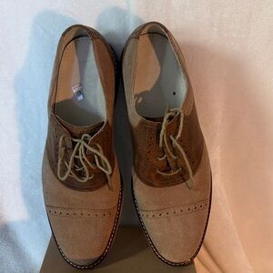 Cole Haan Tan and Brown Oxford Shoes